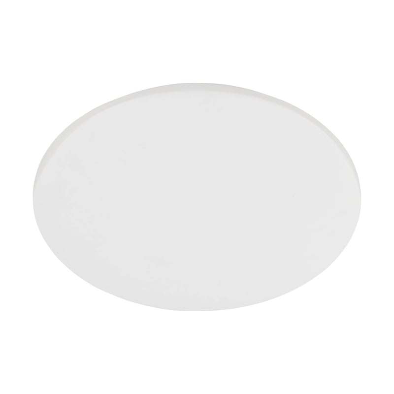 LED stropné svietidlo EGLO Pogliola 50 cm biele, 1-bodové, oceľ a plast, do obývačky, kuchyne, kancelárie a predsiene