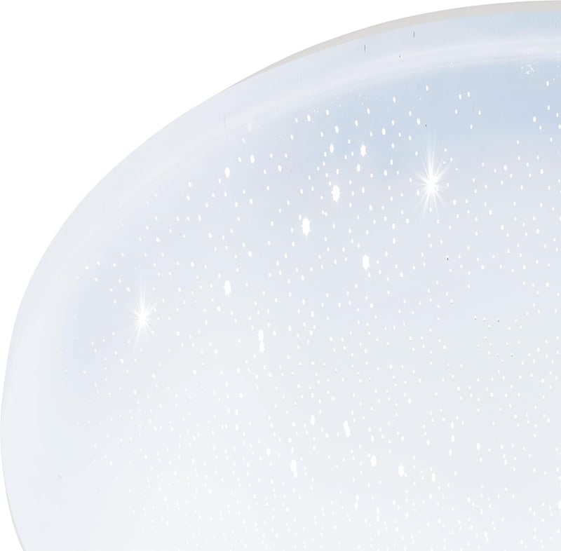 EGLO Pogliola-S LED mennyezeti lámpa 31 cm kristályhatás fehér - Ø 31 cm, With crystal effect, IP20