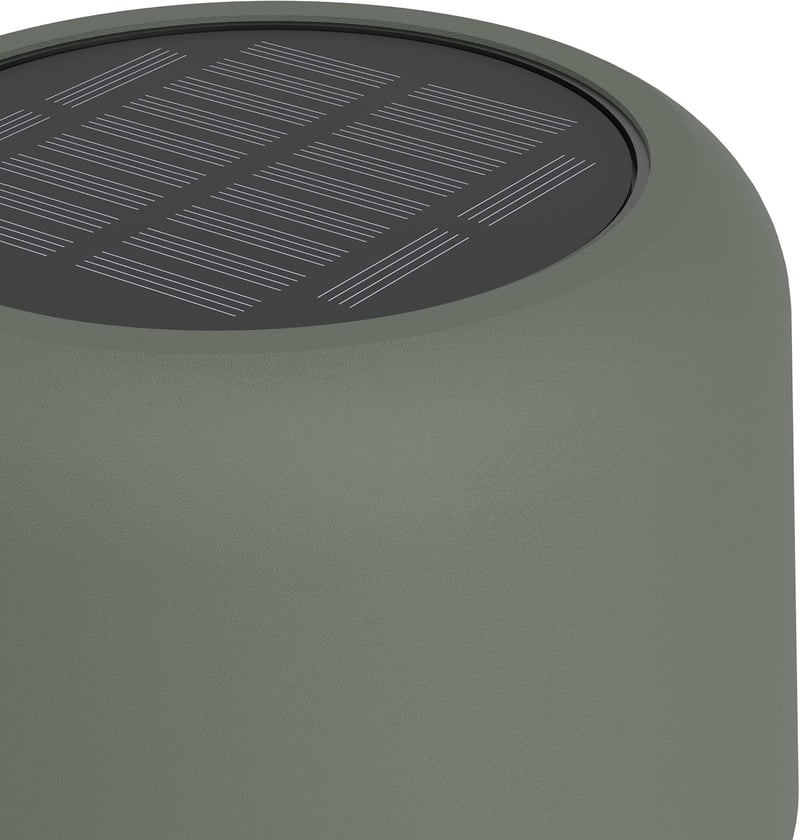 EGLO Roccanova napelemes állólámpa, érintésvezérelt 3 fokozatú, kültéri beltéri, acél zöld - Green, Battery floor lamp