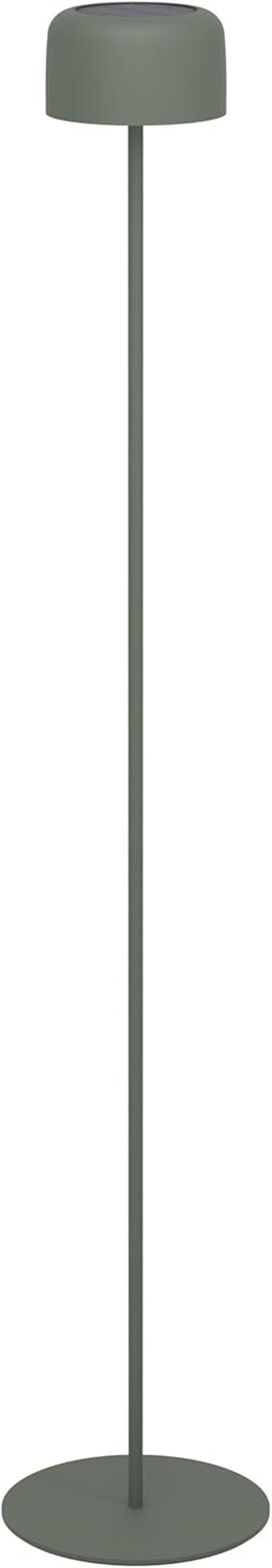 EGLO Roccanova napelemes állólámpa, érintésvezérelt 3 fokozatú, kültéri beltéri, acél zöld - Green, Battery floor lamp
