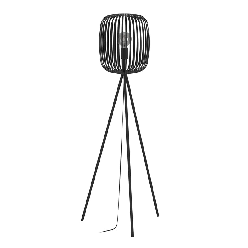 Lampadar EGLO Romazzina cu Trepied, Design Modern pentru Sufragerie - Lampă de Podea Elegantă pentru Casă