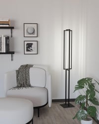 LED stojanové svietidlo EGLO Siberia, stmievateľné diaľkovým ovládačom, moderný dizajn 4