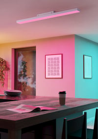 EGLO Turcona-Z Smart Home LED panel svjetiljka 120x10 cm, ZigBee, RGB, prigušiva, podesiva boja svjetlosti, upravljanje putem Alexe i aplikacije, stropna svjetiljka 5