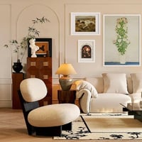 Egofine biely rám na obrazy 50x70 cm, drevený rám s akrylovým sklom, MDF, na zavesenie na stenu aj na postavenie na stôl, rám na certifikáty, 1 ks 6