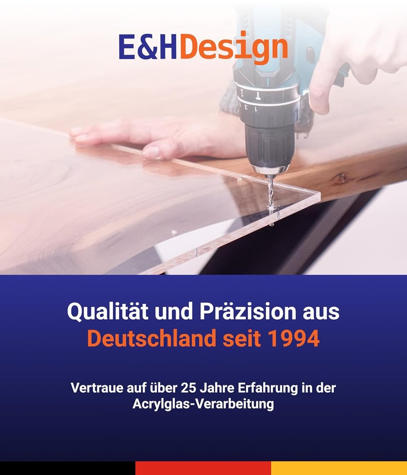 EH Design Akril Plexi Üveg Panel UV Védelemmel Törésálló