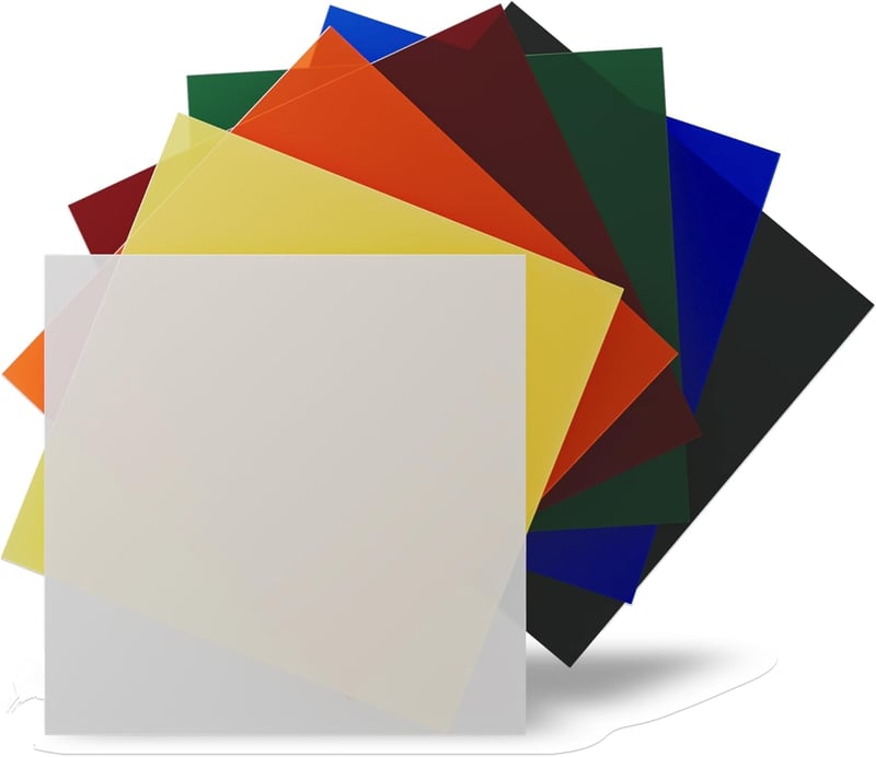 EH Design Akril üveg lap fehér 250x250x3mm UV-álló
