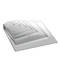 EH Design GmbH Akril Pleksi Staklena Ploča 30x30 cm - UV Zaštita, Otporna na Lom, Prozirna, Debljine 2 mm, Za Dekoraciju i Izlaganje 1