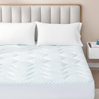 EHEYCIGA Memory Foam Matractopper 120x190cm Gél Hűtéssel Fehér 7