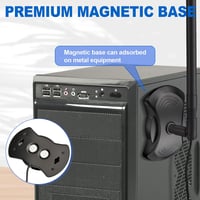 Eightwood 2.4G/5.8G WiFi antenna 12dBi mágneses talppal routerhez 3