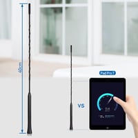 Eightwood 40 cm autóantenna FM/DAB rádióhoz erős vétel funkcióval - 40 cm antenna 5