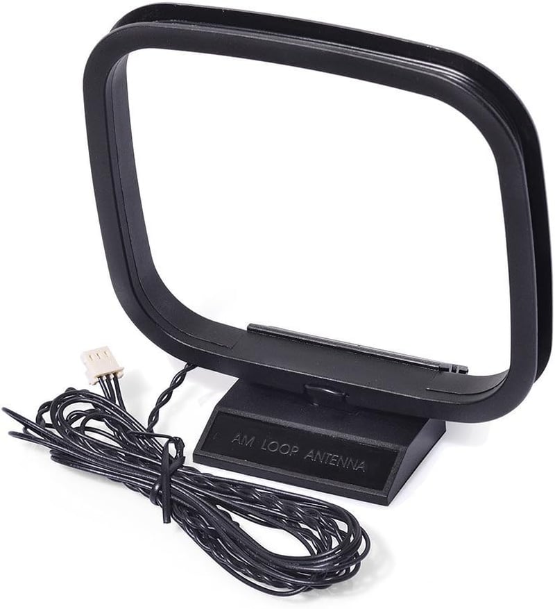 Eightwood AM hurok antenna 3 tüskés csatlakozó Sony Sharp HiFi vevőhöz