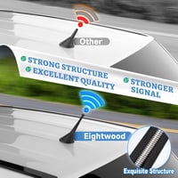 Eightwood univerzális autó tetőantenna FM/AM M6/M5/M4 - 8,6 cm 4