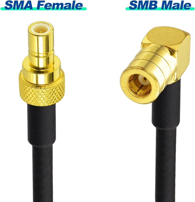 Eightwood DAB+ SMB antenna adapter kábel autórádióhoz 5m RG174