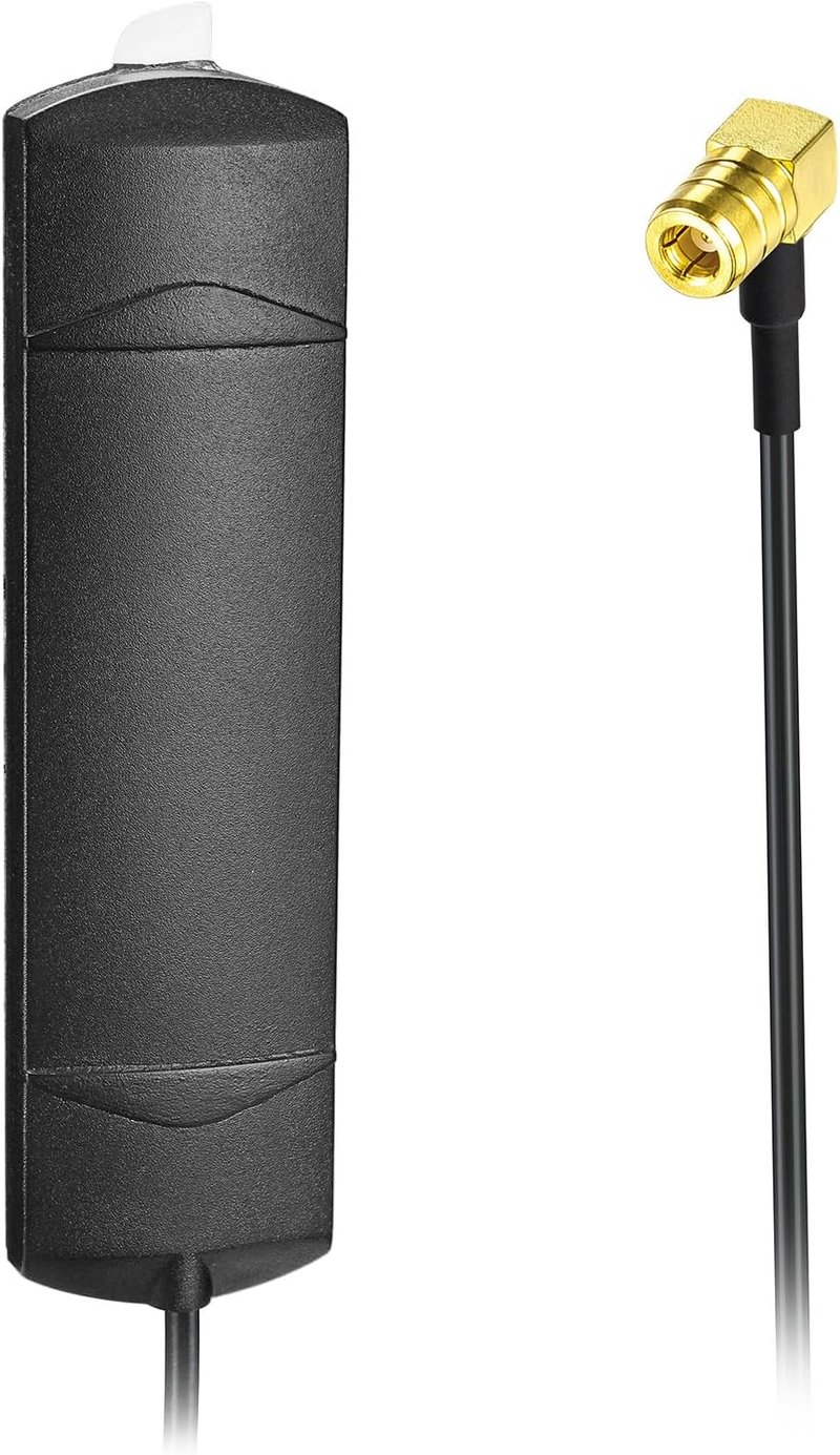Eightwood DAB+ Szélvédő Antenna 17dBi - 3M SMB Kábellel Pioneer, Alpine, Clarion Digitális Rádióhoz, FM/AM Tunerhez