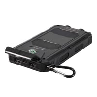 Baterie externă solară EIMSOAH 10000 mAh, Încărcător portabil cu energie solară, Încărcare wireless, Încărcare rapidă, Kit DIY de asamblare, cu busolă 8