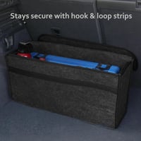 Einesin Autó Rendszerező Táska Filc Szerszámtartó Csomagtartó Organizer 40x15x25cm 5