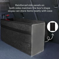 Einesin Autó Rendszerező Táska Filc Szerszámtartó Csomagtartó Organizer 40x15x25cm 3