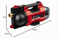 Einhell AQUINNA 18/28 Akumulátorové záhradné čerpadlo - Batériové vodné čerpadlo na zavlažovanie 10