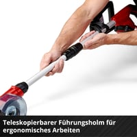 Einhell GC-CC 18 Li Kit Power X-Change akumulatorski čistač fuga s baterijom od 18V 2,0 Ah i punjačem, s izmjenjivim najlonskim i čeličnim žičanim četkama. 8