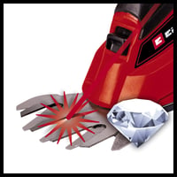 Foarfecă pentru iarbă și gard viu cu acumulator Einhell GC-CG 18 Li-Solo 18V - lățime tăiere iarbă 100 mm, lungime tăiere gard viu 200 mm, fără acumulator și încărcător 9