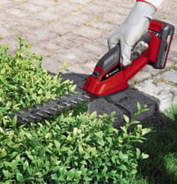 Foarfecă pentru iarbă și gard viu cu acumulator Einhell GC-CG 18 Li-Solo 18V - lățime tăiere iarbă 100 mm, lungime tăiere gard viu 200 mm, fără acumulator și încărcător 4
