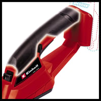 Foarfecă pentru iarbă și gard viu cu acumulator Einhell GC-CG 18 Li-Solo 18V - lățime tăiere iarbă 100 mm, lungime tăiere gard viu 200 mm, fără acumulator și încărcător 8