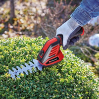 Akumulátorové nožnice na trávu a kríky Einhell GC-CG 3.6/70 Li – 3,6 V, 2,0 Ah, 70 mm čepeľ na trávu, 110 mm čepeľ na kríky, teleskopická rukoväť 5
