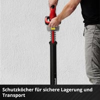 Akumulátorové nožnice na živý plot Einhell GC-CH 1846 Li-Solo Power X-Change, 18 V, dĺžka strihu 46 cm, rozstup zubov 15 mm, bez akumulátora 8