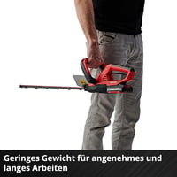Akumulátorové nožnice na živý plot Einhell GC-CH 1846 Li-Solo Power X-Change, 18 V, dĺžka strihu 46 cm, rozstup zubov 15 mm, bez akumulátora 9