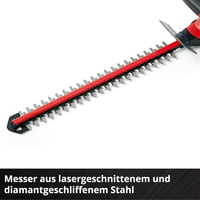 Akumulátorové nožnice na živý plot Einhell GC-CH 1846 Li-Solo Power X-Change, 18 V, dĺžka strihu 46 cm, rozstup zubov 15 mm, bez akumulátora 10