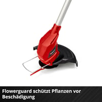Einhell GC-CT 18/24 Li akumulatorska kosilica za travu – širina reza 24 cm, 18 V PXC, teleskopska drška, 20 plastičnih noževa, štitnik za cvijeće (Flowerguard), bez baterije 8
