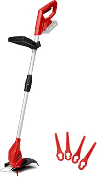 Einhell GC-CT 18/24 Li akumulatorska kosilica za travu – širina reza 24 cm, 18 V PXC, teleskopska drška, 20 plastičnih noževa, štitnik za cvijeće (Flowerguard), bez baterije 1