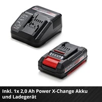Akumulátorová strunová kosačka Einhell GC-CT 18/24 Li Power X-Change, 18 V, s 2,0 Ah akumulátorom a nabíjačkou, s ochranou kvetov Flowerguard a teleskopickou rukoväťou. 8
