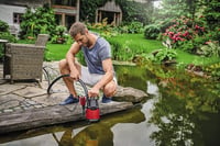 Pompă pentru ape uzate Einhell GC-DP 3325, 330 W, debit 9500 l/h, înălțime de pompare 6 m, particule până la 25 mm, protecție termică la suprasarcină 2