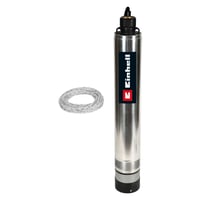 Ponorné čerpadlo do studní Einhell GC-DW 1045 N 1000 W 6500 l/h, nerezové telo, výtlak 45 m, s 22 m spúšťacím lanom, použité 1