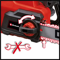 Električna lančana pila Einhell GC-EC 2040 – 2000 W, vodilica od 40 cm, brzina lanca 15,5 m/s, automatsko podmazivanje, zaštita od povratnog udarca 4