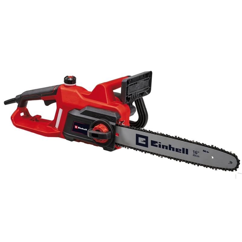 Električna lančana pila Einhell GC-EC 2040 – 2000 W, vodilica od 40 cm, brzina lanca 15,5 m/s, automatsko podmazivanje, zaštita od povratnog udarca