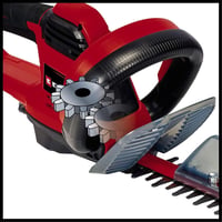 Foarfecă de gard viu electrică Einhell GC-EH 6055/1, 600W, lungime de tăiere 55 cm, cu întrerupător de siguranță pentru două mâini și mâner Softgrip 7