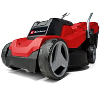 Elektrická kosačka Einhell GC-EM 1000/32 – 1000 W, šírka záberu 32 cm, pre plochy do 300 m², 30 l zberný kôš, výška kosenia 30–70 mm, sklopná rukoväť 3