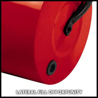 Einhell GC-GR 57 Vrtni valjak – širina 57 cm, promjer 32 cm, zapremnina 46 l, mogućnost punjenja vodom ili pijeskom, crveni 2