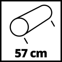 Einhell GC-GR 57 Vrtni valjak – širina 57 cm, promjer 32 cm, zapremnina 46 l, mogućnost punjenja vodom ili pijeskom, crveni 4