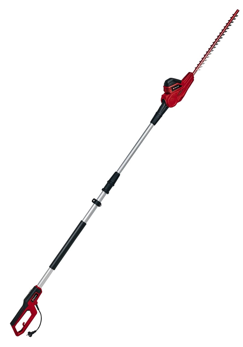 Einhell GC-HH 5056 električne teleskopske škare za živicu | 500W | 47 cm duljina reza | 170-250 cm podesiva teleskopska ručka | 20 mm razmak između zubaca | 5 stupnjeva nagiba glave