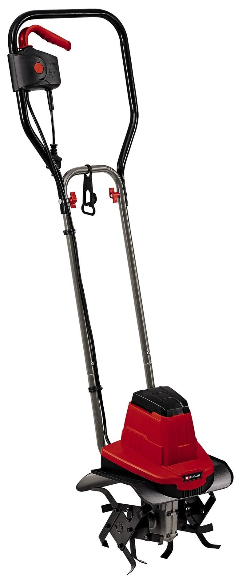 Motocultor electric Einhell GC-RT 7530 – 750 W, lățime de lucru 30 cm, adâncime de lucru 20 cm, 4 cuțite de tăiere, mâner pliabil
