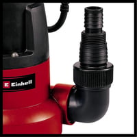 Pompă submersibilă Einhell GC-SP 3580 LL, 350 W, 8000 l/h, aspirație plată până la 1 mm, cu supapă de reținere 7