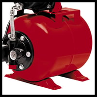 Domáca vodáreň Einhell GC-WW 6538, 650 W, výška nasávania 8 m, so 7 m sacou hadicou, s tlakovým spínačom – používaná 8