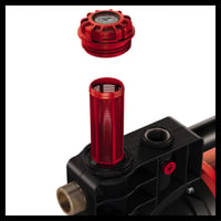 Einhell GE-AW 1246 N FS Automatska kućna vodovodna pumpa 1200 W 5 bar 4600 l/h s indikatorom razine vode i filtra te zaštitom od rada na suho 8