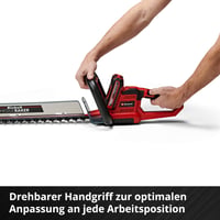 Foarfecă de tuns gard viu cu acumulator Einhell GE-CH 18/60 Li-Solo - Fără acumulator și încărcător 8