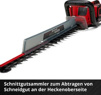 Einhell GE-CH 36/65 Li-Solo Power X-Change akumulatorske škare za živicu - 36V, duljina reza 65 cm, razmak zubaca 30 mm, zakretna ručka, sakupljač odrezaka 9