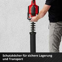 Einhell GE-CH 36/65 Li-Solo Power X-Change akumulatorske škare za živicu - 36V, duljina reza 65 cm, razmak zubaca 30 mm, zakretna ručka, sakupljač odrezaka 7