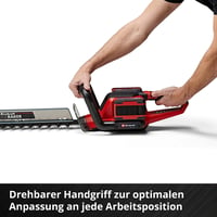 Einhell GE-CH 36/65 Li-Solo Power X-Change akumulatorske škare za živicu - 36V, duljina reza 65 cm, razmak zubaca 30 mm, zakretna ručka, sakupljač odrezaka 6